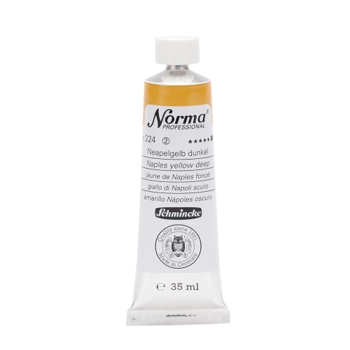 Norma oil color 35 ml, Naples yellow dark (g.p. 1L= 315,71€)